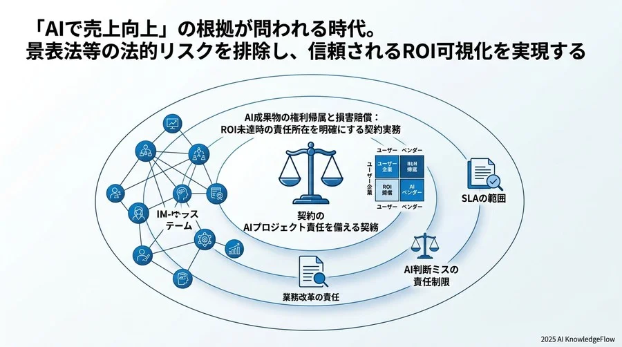 AI成果物の権利帰属と損害賠償：ROI未達時の責任所在を明確にする契約実務 - Section Image 3