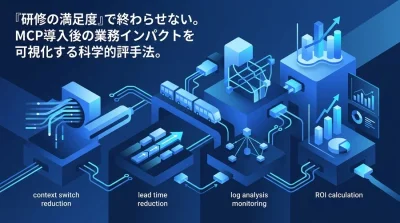 MCP連携研修のROIを科学する：AI自動化の業務インパクトを可視化する4つのKPIと測定フレームワーク