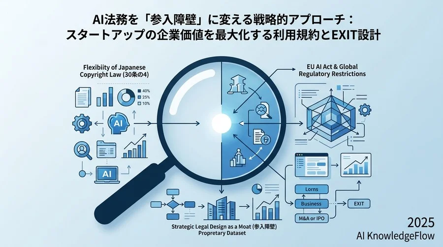 2025年版：AIスタートアップが直視すべき法的論点と規制環境の変化 - Section Image