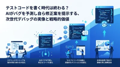 AIでテスト・デバッグはどう変わる？バグ予測と自律修正を支える次世代QA戦略