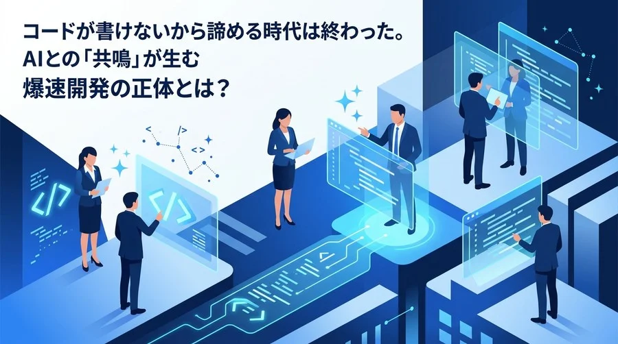 非エンジニアが開発の主導権を握る。バイブコーディングがもたらす組織変革と2025年に向けた実践アプローチ