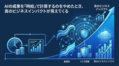 AIの成果を「時給」で測るのをやめたとき、真のビジネスインパクトが見えてくる。AI投資判断の新しい評価軸