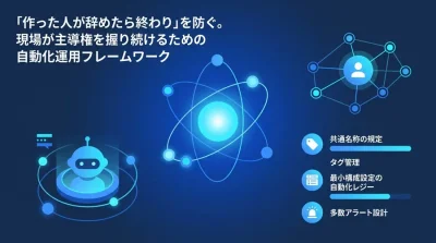 「作った人が辞めたら終わり」を防ぐ。非エンジニアでも自走できる社内ツール自動化の運用とメンテナンス体制構築