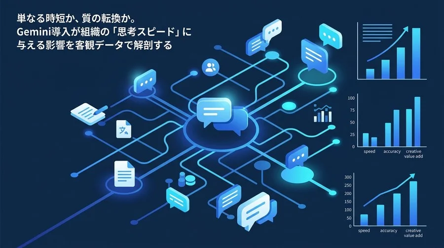 Gemini for Google Workspace 導入ベンチマーク：機能比較を超えた「組織の思考スピード」評価基準
