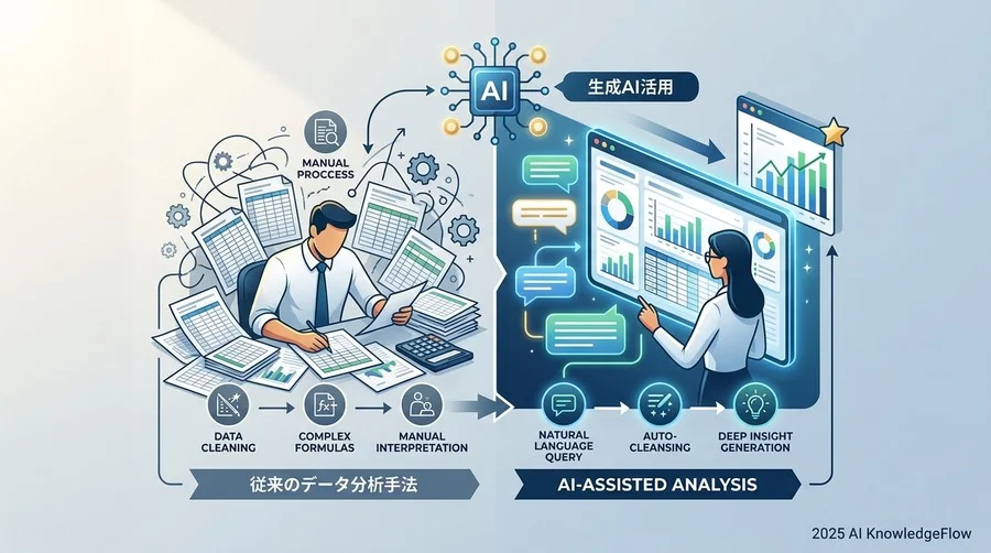 検証2：Googleスプレッドシート連携による「データ解釈」の深度比較 - Section Image