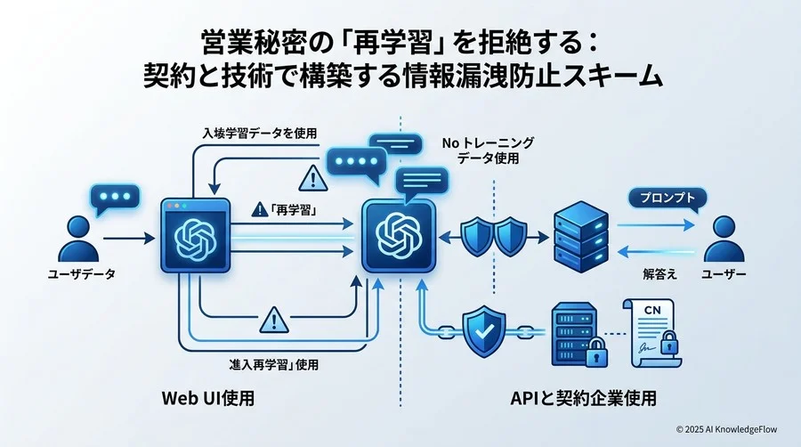 営業秘密の「再学習」を拒絶する：契約と技術で構築する情報漏洩防止スキーム - Section Image