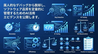 AIテスト自動化の実践アプローチ：バグ検出率とROIから紐解く導入戦略