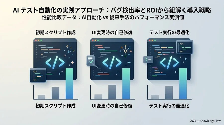 性能比較データ：AI自動化 vs 従来手法のパフォーマンス実測値 - Section Image