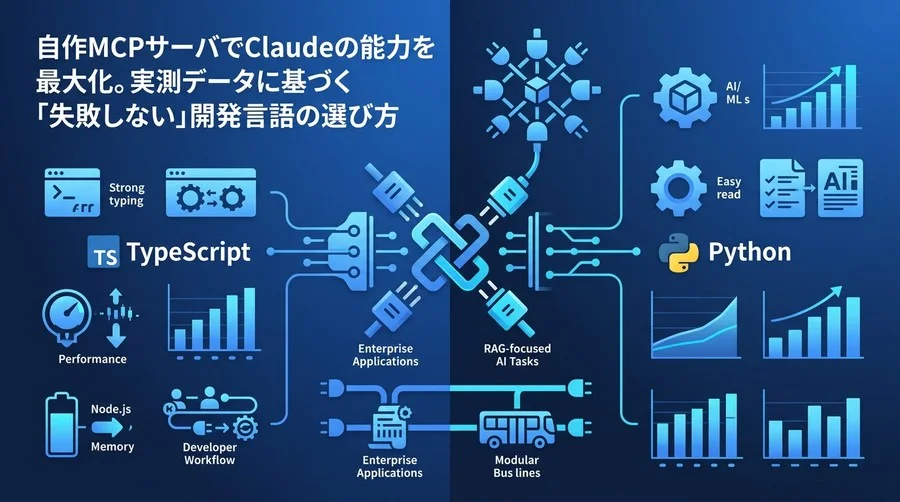 MCPサーバ構築の言語比較：TypeScript vs Pythonの実践的技術選定ガイド