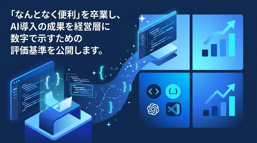 「なんとなく便利」を卒業するAIテスト自動化のROI評価基準と4象限KPIフレームワーク