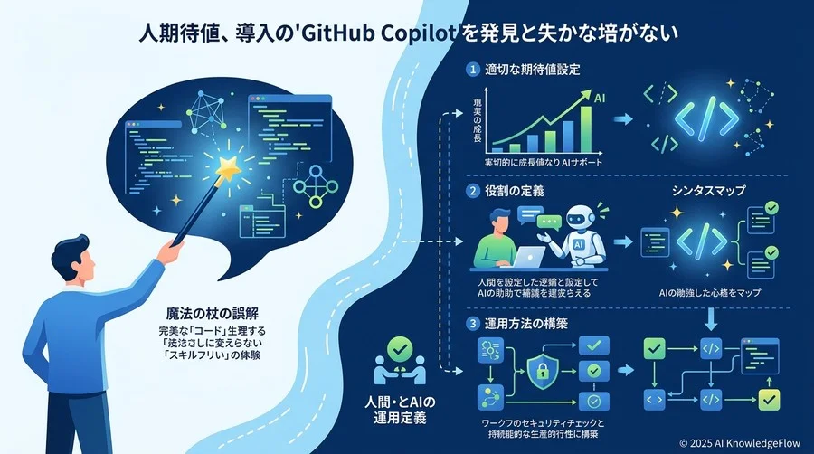 なぜGitHub Copilotを導入しても「期待外れ」に終わるのか - Section Image