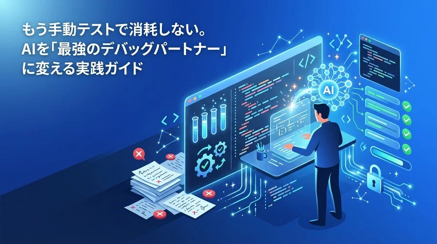 AIでテストとデバッグを自動化する実践ガイド：現場で安全に始める設計と検証の手順