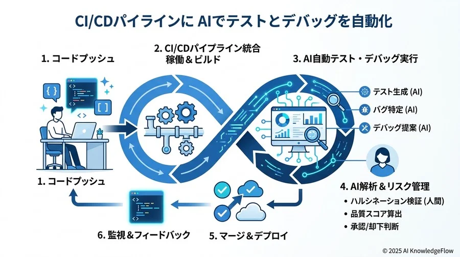 ステップ3：CI/CDパイプラインへの統合と継続的な品質管理 - Section Image 3