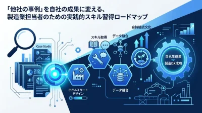 他社の事例を自社の成果に変える！製造業向け現場主導DXの実践ロードマップ