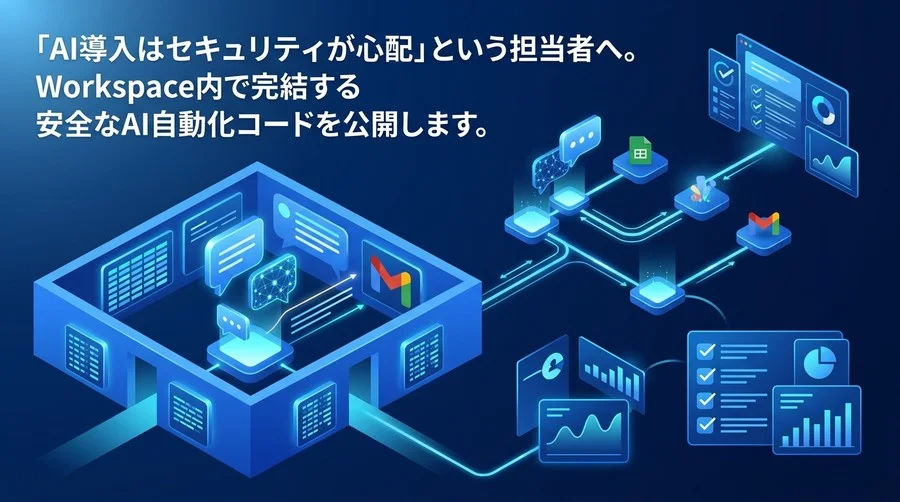 セキュリティ不安を払拭するGemini × Workspace活用ガイド｜GAS自動化コードと実装の勘所