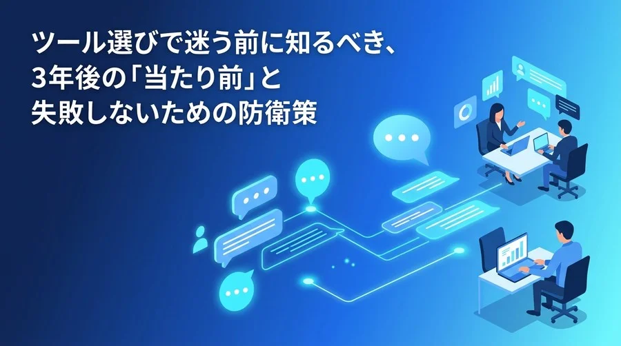 部門別AIユースケース予測：3年後の「当たり前」と投資倒れを防ぐ防衛策