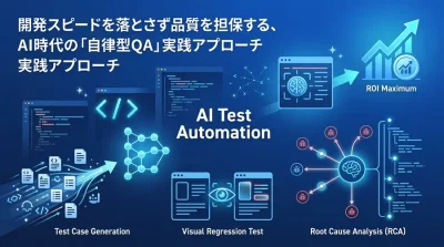 開発スピードと品質を両立する「AIテスト自動化」実践アプローチとROI最大化の戦略
