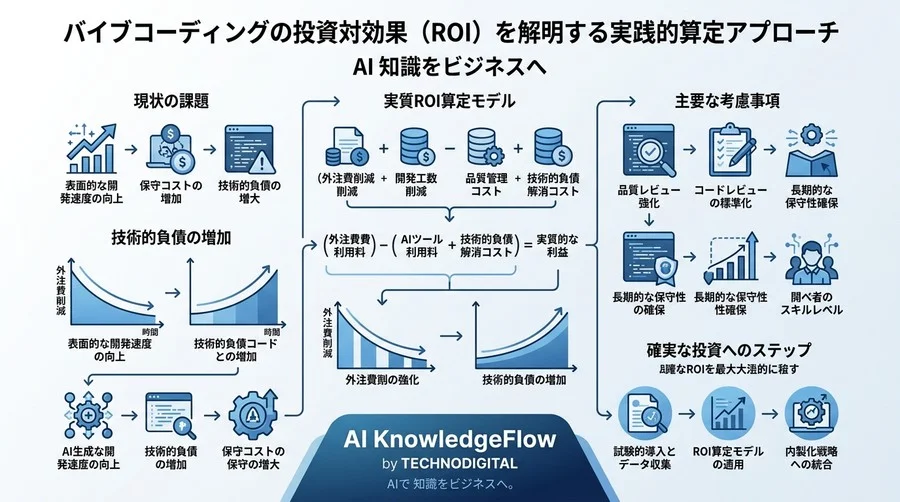 バイブコーディングの投資対効果（ROI）を解明する実践的算定アプローチ - Conclusion Image