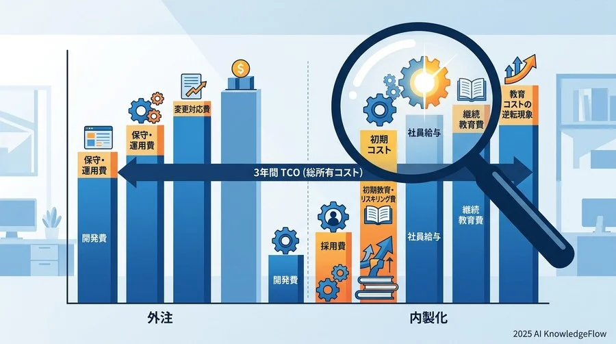 中堅企業における「採用」vs「リスキリング」のコスト便益分析 - Section Image