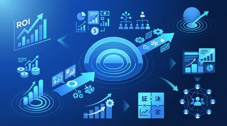 AI内製化のROIをどう証明するか？経営層を納得させる4つの成功指標と評価ロードマップ