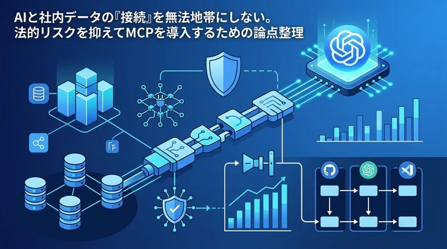 AIと社内データ接続の法的リスクを抑えるMCP導入実務ガイド