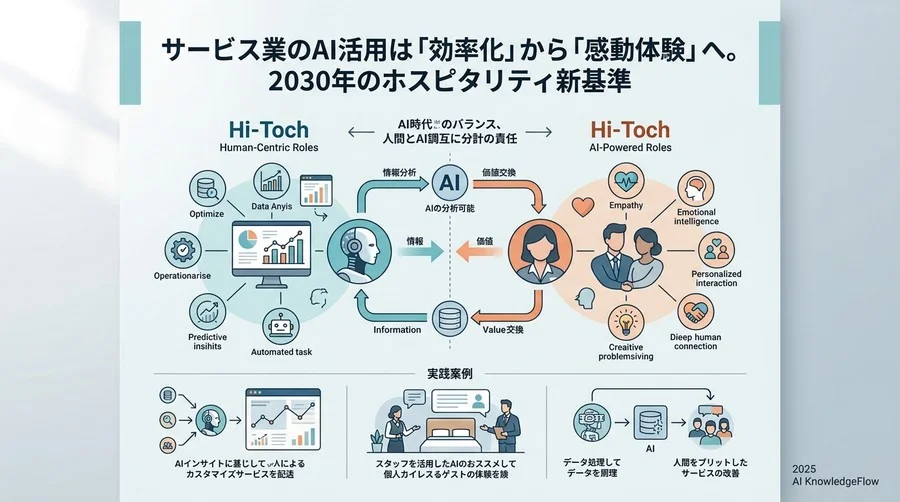 「ハイタッチ」と「ハイテク」の再定義：AI時代に人間が担うべき役割とは - Section Image