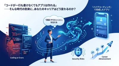 非エンジニアの挫折を終わらせる「バイブコーディング」入門：意図を伝えるAIアプリ開発実践アプローチ