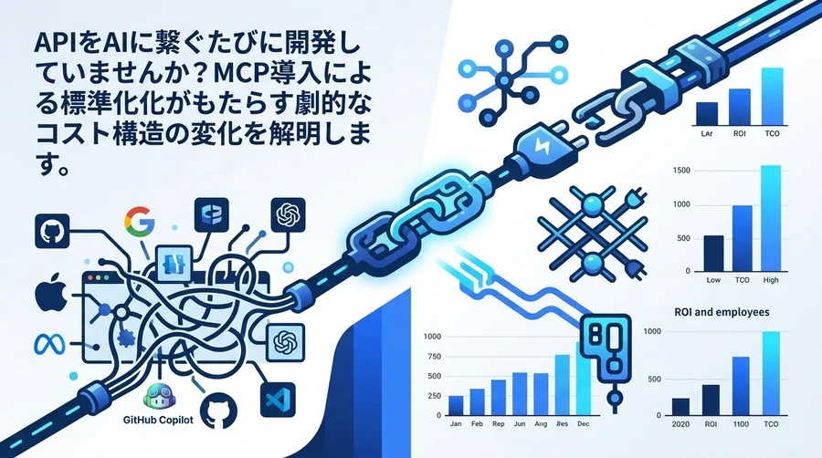 AI連携の「スパゲッティ化」を防ぐAPI標準化戦略：MCP的アプローチによるROIとTCO徹底比較