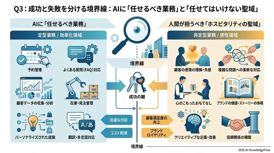 Q4: サービス業が目指すべき「2年後の接客像」：AIをハブにした組織変革 - Section Image 3