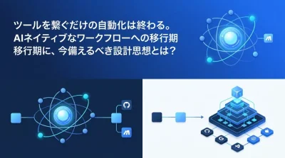 ツールを繋ぐだけの自動化は終わる。AIエージェントとn8n・Makeで備える2025年以降の業務プロセス自律化