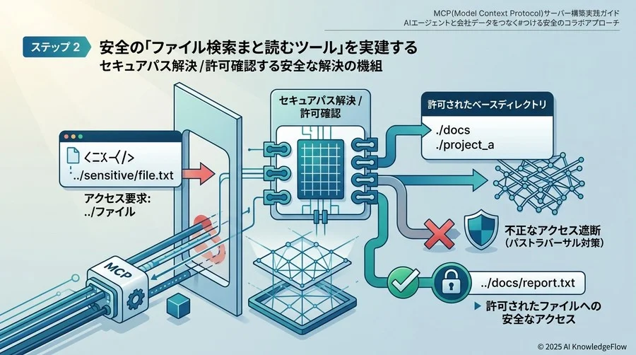 Step 2：実用的な「ファイル検索・読み取りツール」の実装 - Section Image