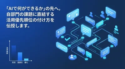 「AIで何ができるか」の先へ。非IT部門マネージャーのためのAIユースケースと導入優先順位ガイド