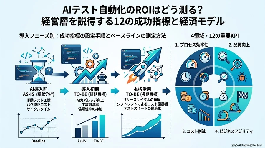 導入フェーズ別：成功指標の設定手順とベースラインの測定方法 - Section Image