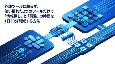 Slack×Google Workspace標準連携ガイド｜iPaaS不要で1日30分を削減する実践アプローチ