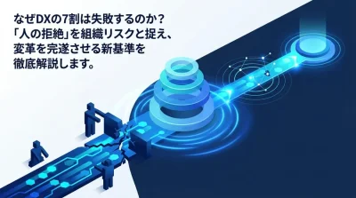 なぜDXの多くは失敗するのか？「人の拒絶」を組織リスクと捉え変革を完遂させる新基準