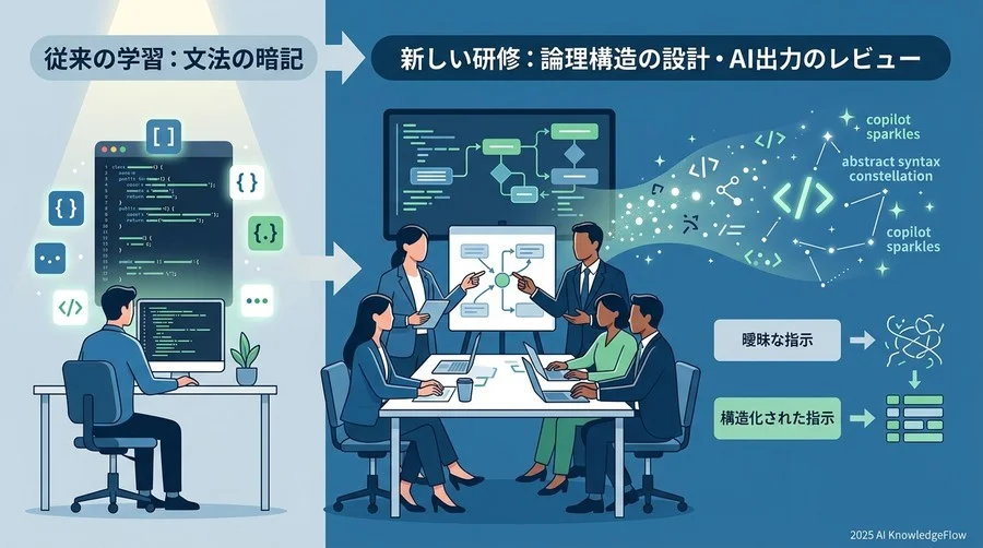 1. [思考の転換] 文法の暗記から「論理構造の設計能力」の習得へ - Section Image