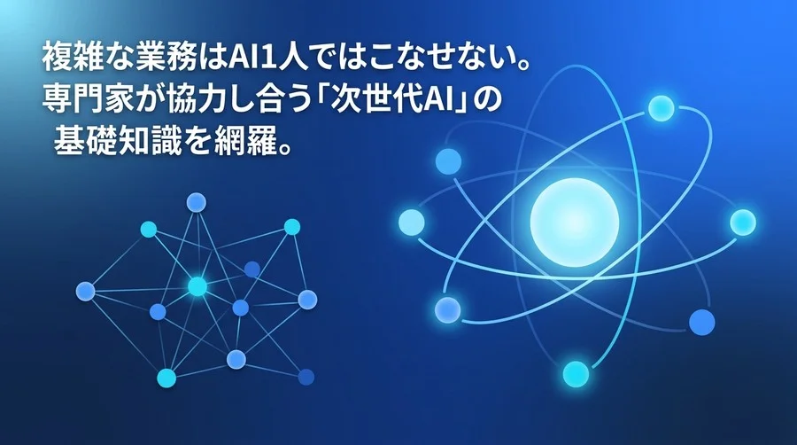次世代AIを組織に組み込むマルチエージェント・アーキテクチャ設計と連携の仕組み