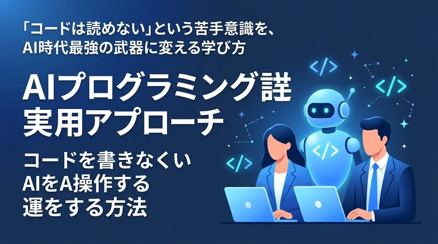 非エンジニアのためのAIプログラミング研修実践アプローチ：コードを書かずにAIを動かす学習法