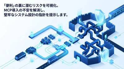 「便利」の裏に潜むリスクを制御する。エンタープライズ向けAPI×MCP連携のセキュリティ設計とガバナンス