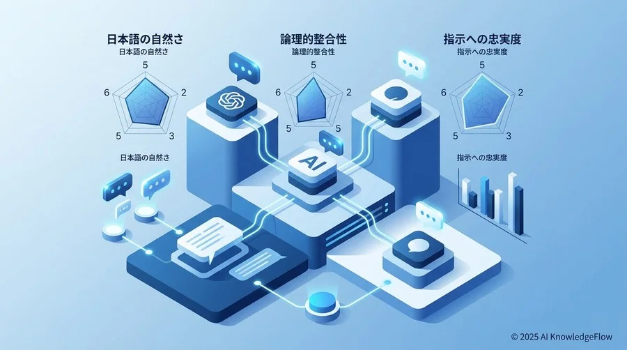 結果サマリー：【スコア一覧】項目別パフォーマンス比較 - Section Image