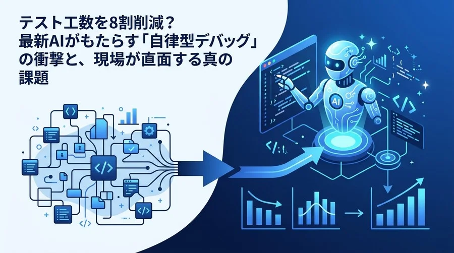 AI自律型デバッグが変えるQA戦略｜テスト工数削減と品質向上の実践法