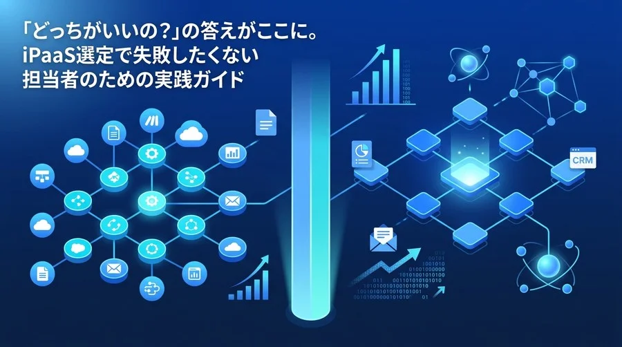 【徹底比較】n8nとMakeの選び方！非エンジニアが失敗しないiPaaS選定ガイド