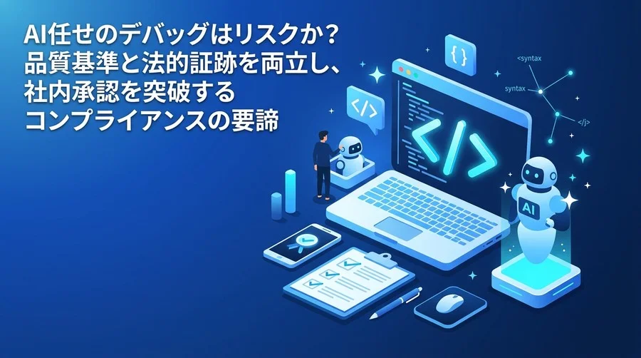 AIテスト自動化の導入リスクを回避するには？品質基準と監査証跡に基づくコンプライアンスの要諦
