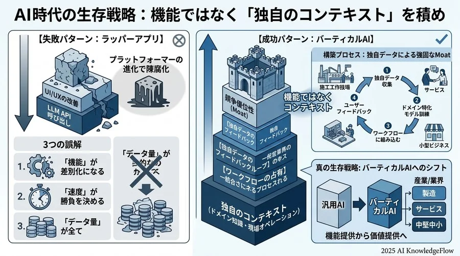 AI時代の生存戦略：機能ではなく「独自のコンテキスト」を積め - Section Image 3