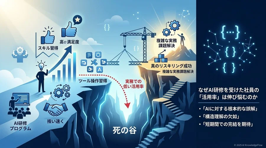 なぜAI研修を受けた社員の「活用率」は伸び悩むのか - Section Image