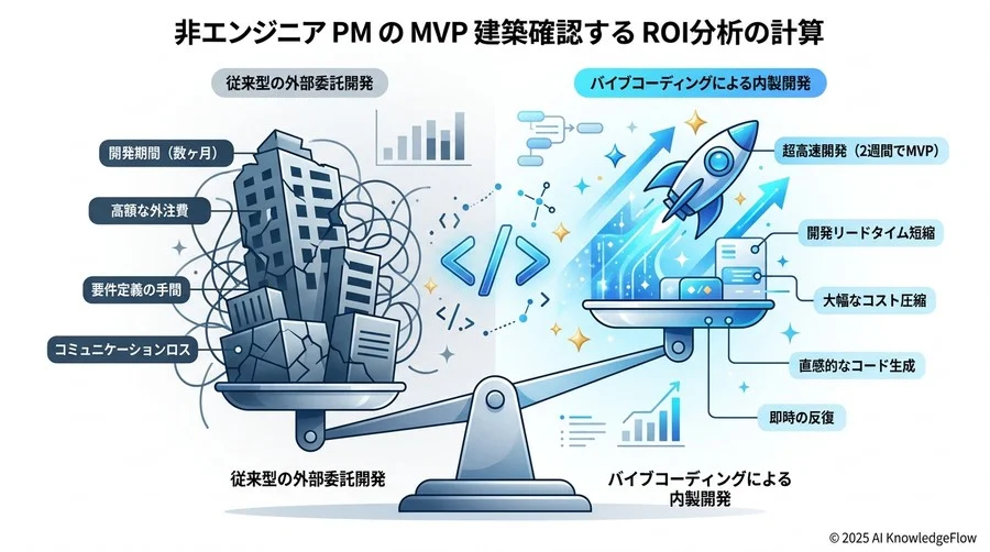 【算定モデル】非エンジニアPMが2週間でMVPを構築した際のROI分析 - Section Image 3