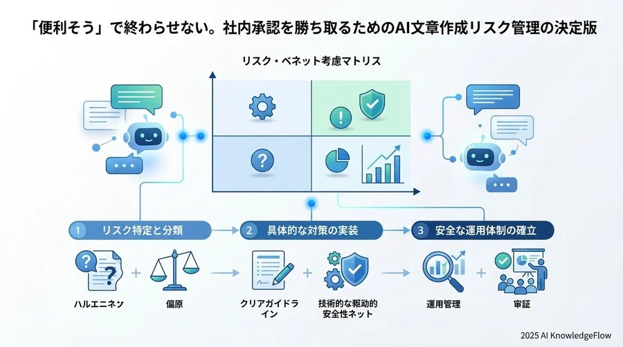 5. 残存リスクを許容し、導入を成功させる「AI利用ガイドライン」の策定 - Section Image 3