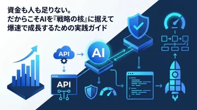 資金も人も足りないスタートアップのAI戦略実践ガイド：MVP開発とAPI活用の始め方