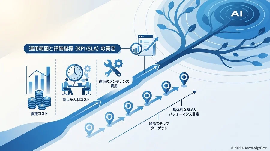 【ステップ1】運用範囲と評価指標（KPI/SLA）の策定 - Section Image