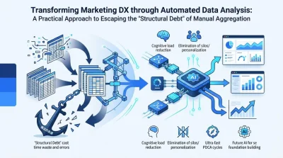 データ分析の自動化が導くマーケティングDX：手動集計の「構造的負債」から脱却する実践アプローチ